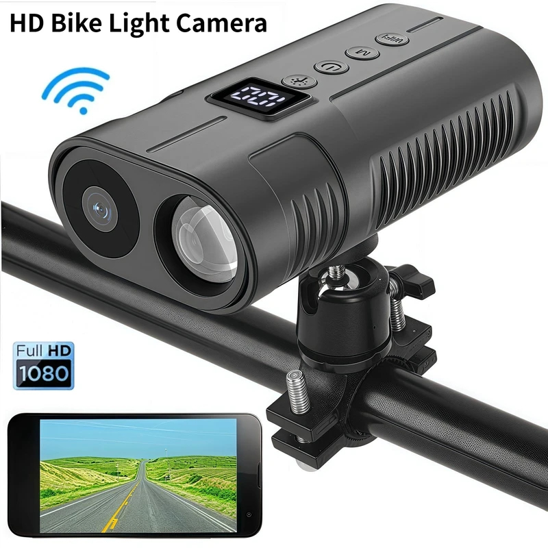 Outdoor Power And Equipment - New 1080P Riding Sports Camera Headlight