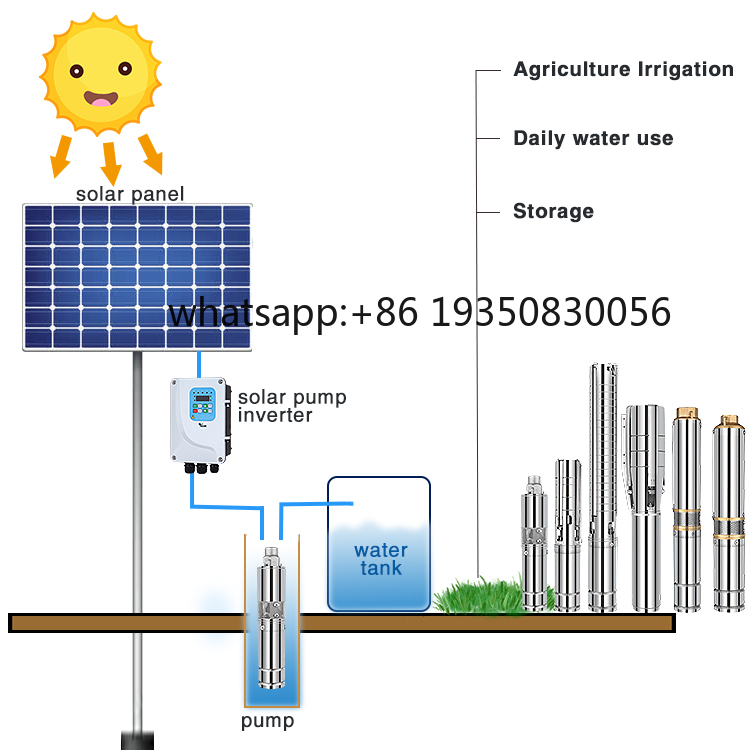 Solar Water Pumping System 10H - Water Pump Submersible のレビューと価格
