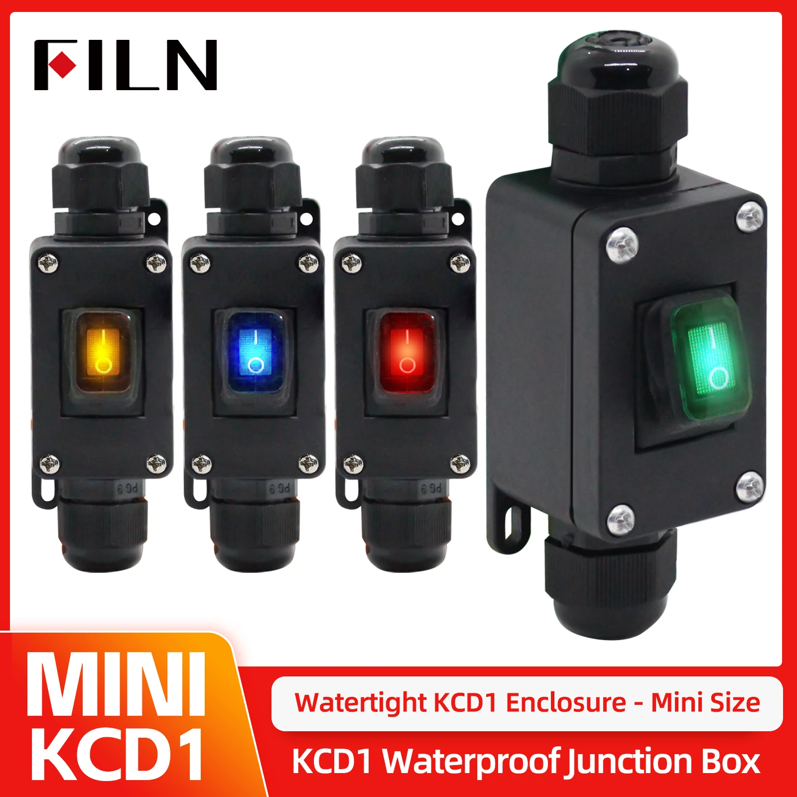 FILN with Illuminated Rokcer S - Outdoor Power Bar のレビューと価格