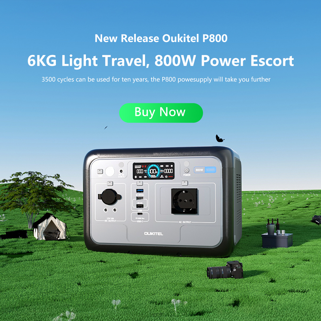 Oukitel P800 Portable Power St - Outdoor Power Source のレビューと価格
