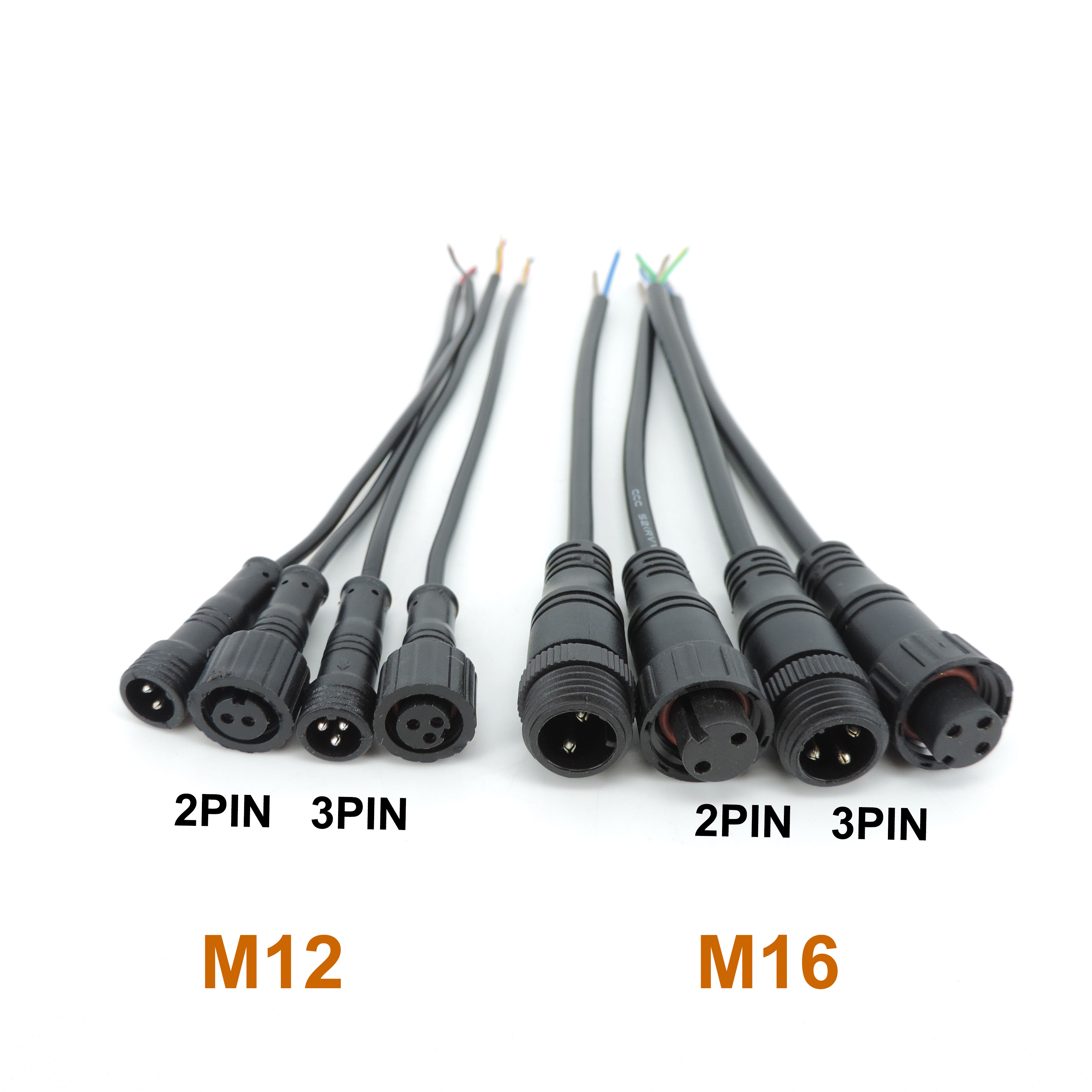 M12 M16 2 3 Pin core wire DC M - Outdoor Power Jack のレビューと価格