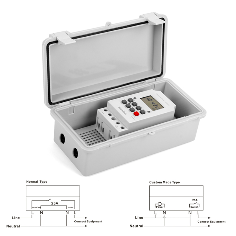 ManHua 220VAC 30A MT316SE-B Ra - Outdoor Power Timer のレビューと価格