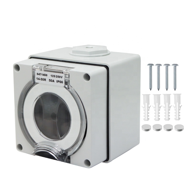 50 Amp Generator RV Power Inle - Outdoor Power Inlet Box のレビューと価格