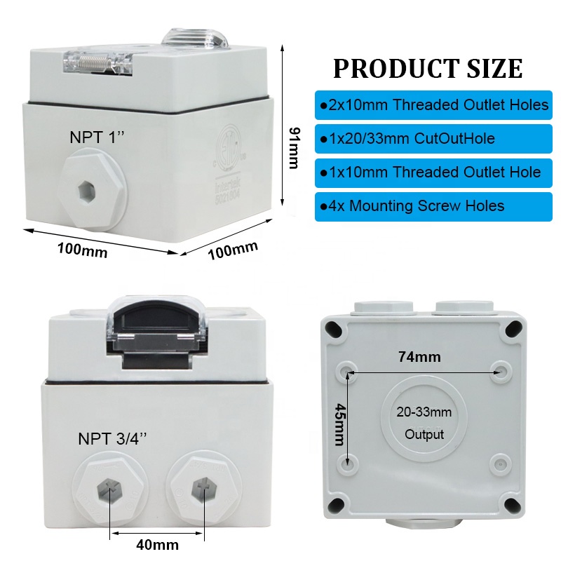 50 Amp Generator RV Power Inle - Outdoor Power Inlet Box のレビューと価格