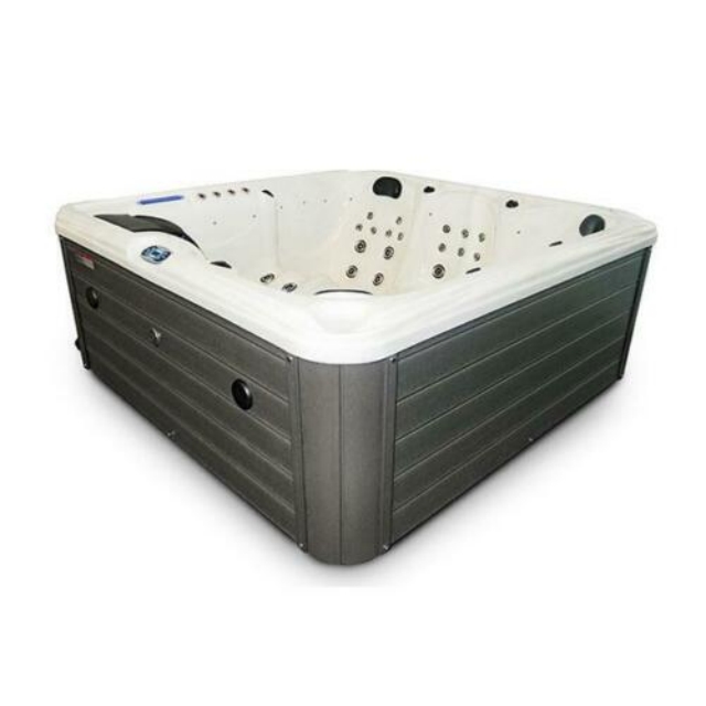 6-Seater Outdoor White Marble  - Outdoor Power For Hot Tub のレビューと価格