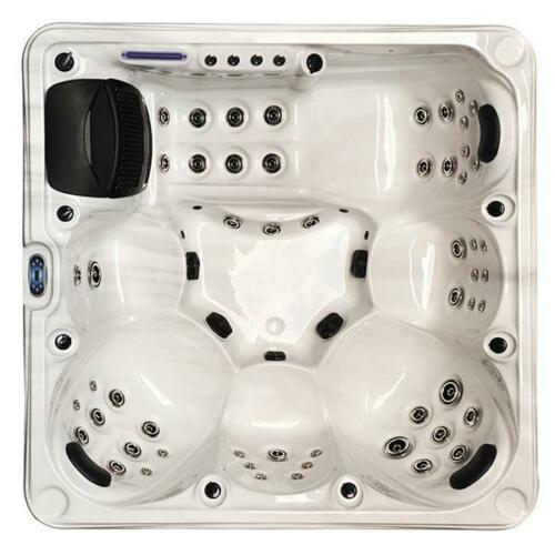 6-Seater Outdoor White Marble  - Outdoor Power For Hot Tub のレビューと価格