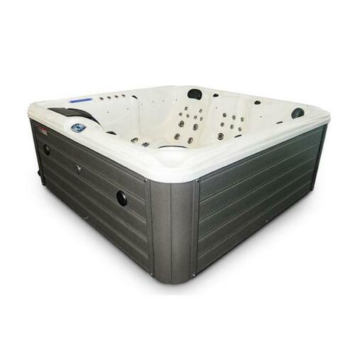 6-Seater Outdoor White Marble  - Outdoor Power For Hot Tub のレビューと価格