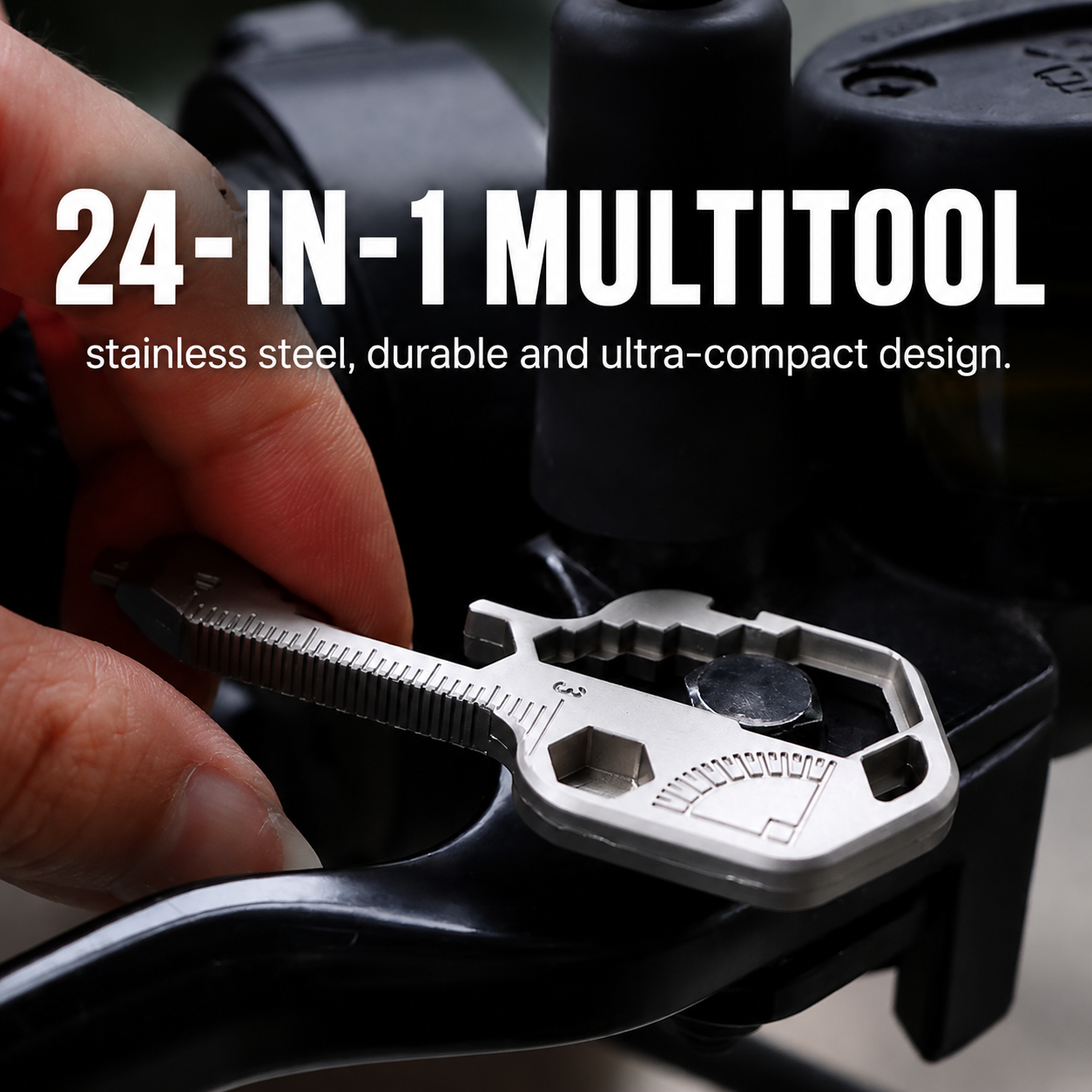 24 in 1 Stainless Steel EDC Pr - Outdoor Power Bar のレビューと価格