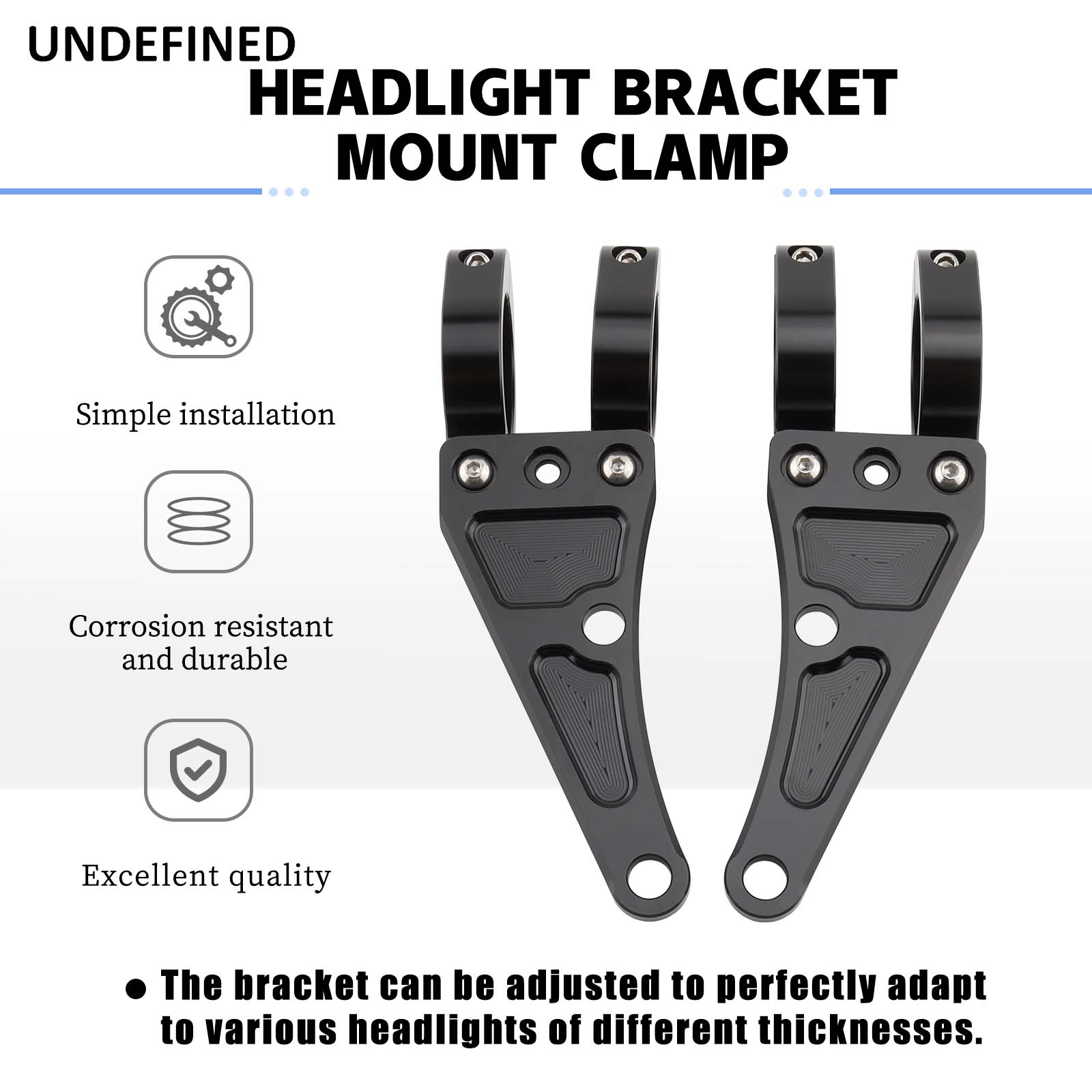 33mm-58mm Headlight Bracket Mo - Outdoor Power Products のレビューと価格