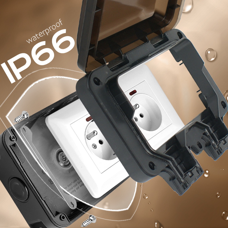 Avoir IP66 Double Power Socket - Outdoor Power Inlet Box のレビューと価格
