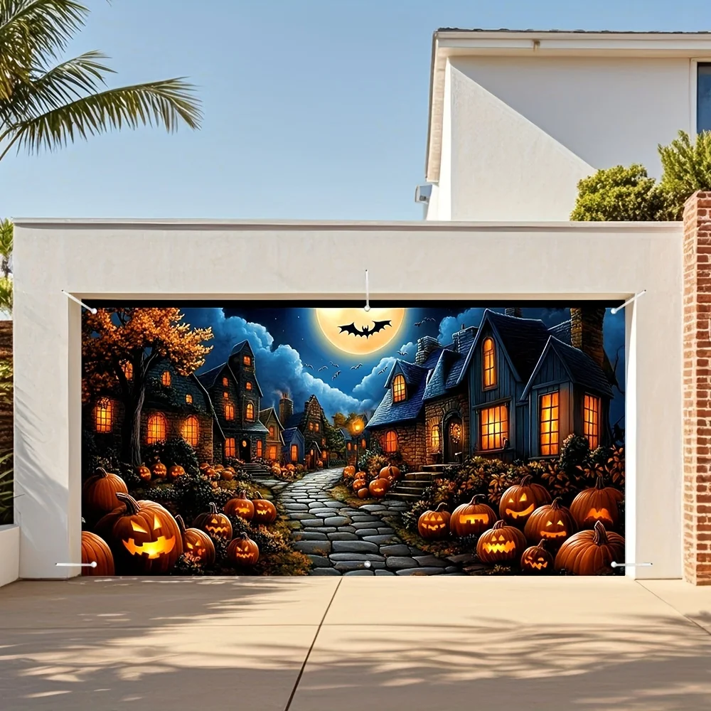 1pc 2D Flat Halloween Banner B - Outdoor Power Jack のレビューと価格