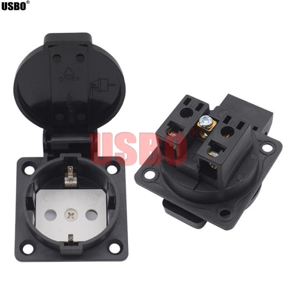 Black Blue Round Cover 50*50mm - Outdoor Power Inlet Box のレビューと価格