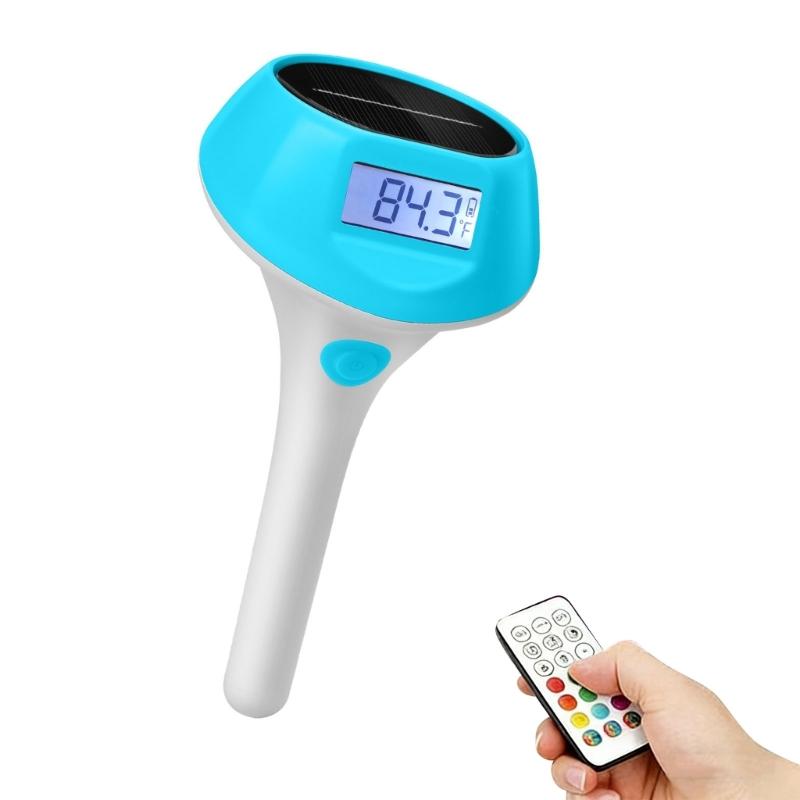 Solar Powered Pool Thermograph - Outdoor Power For Hot Tub のレビューと価格