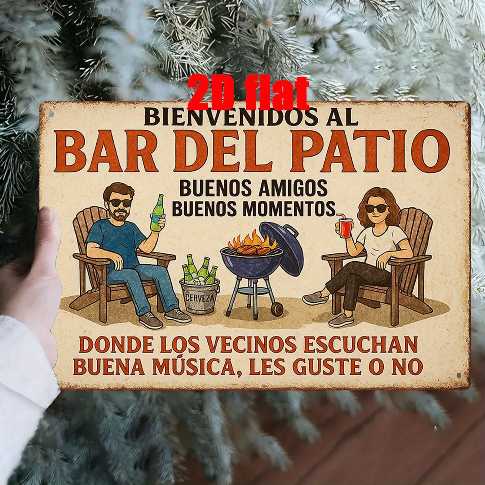 , ,  Metal Wall Sign, Plaque W - Outdoor Power Bar のレビューと価格