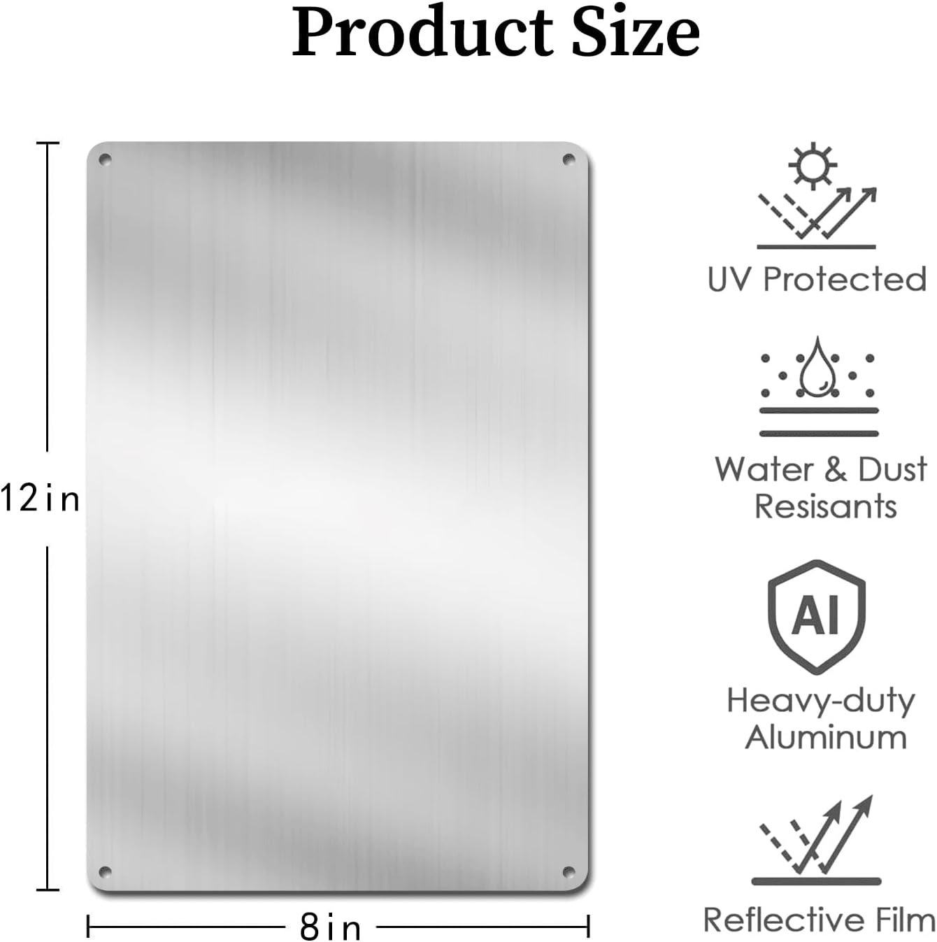 , ,  Metal Wall Sign, Plaque W - Outdoor Power Bar のレビューと価格