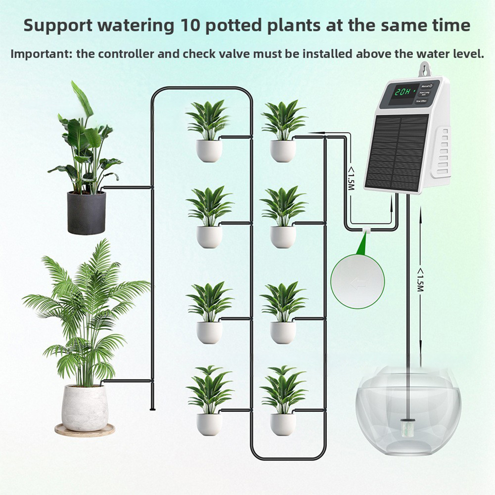 Smart Solar Powered Auto Water - Outdoor Power Timer のレビューと価格