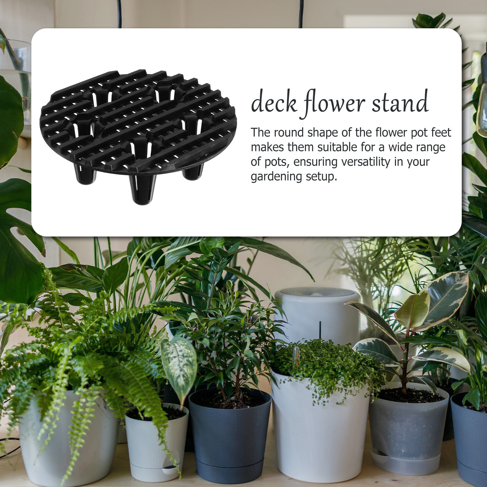 12pcs Plant Riser Pot Risers F - Outdoor Power Bar のレビューと価格