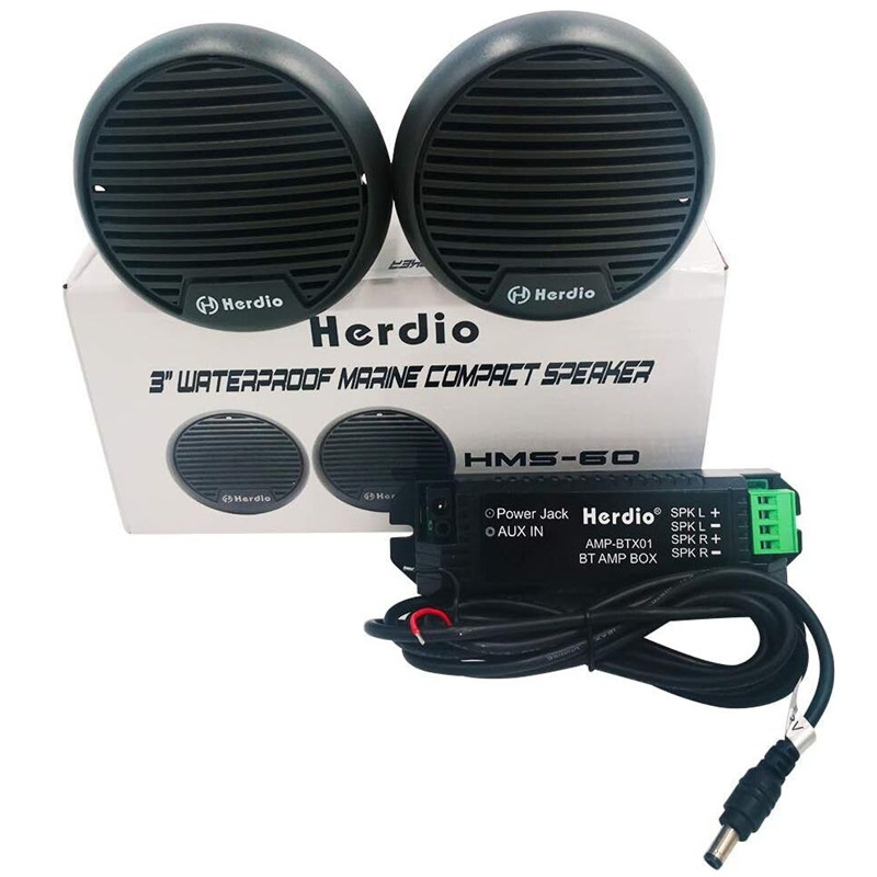 Herdio 2PCS 3'' Bluetooth Mari - Outdoor Power For Hot Tub のレビューと価格