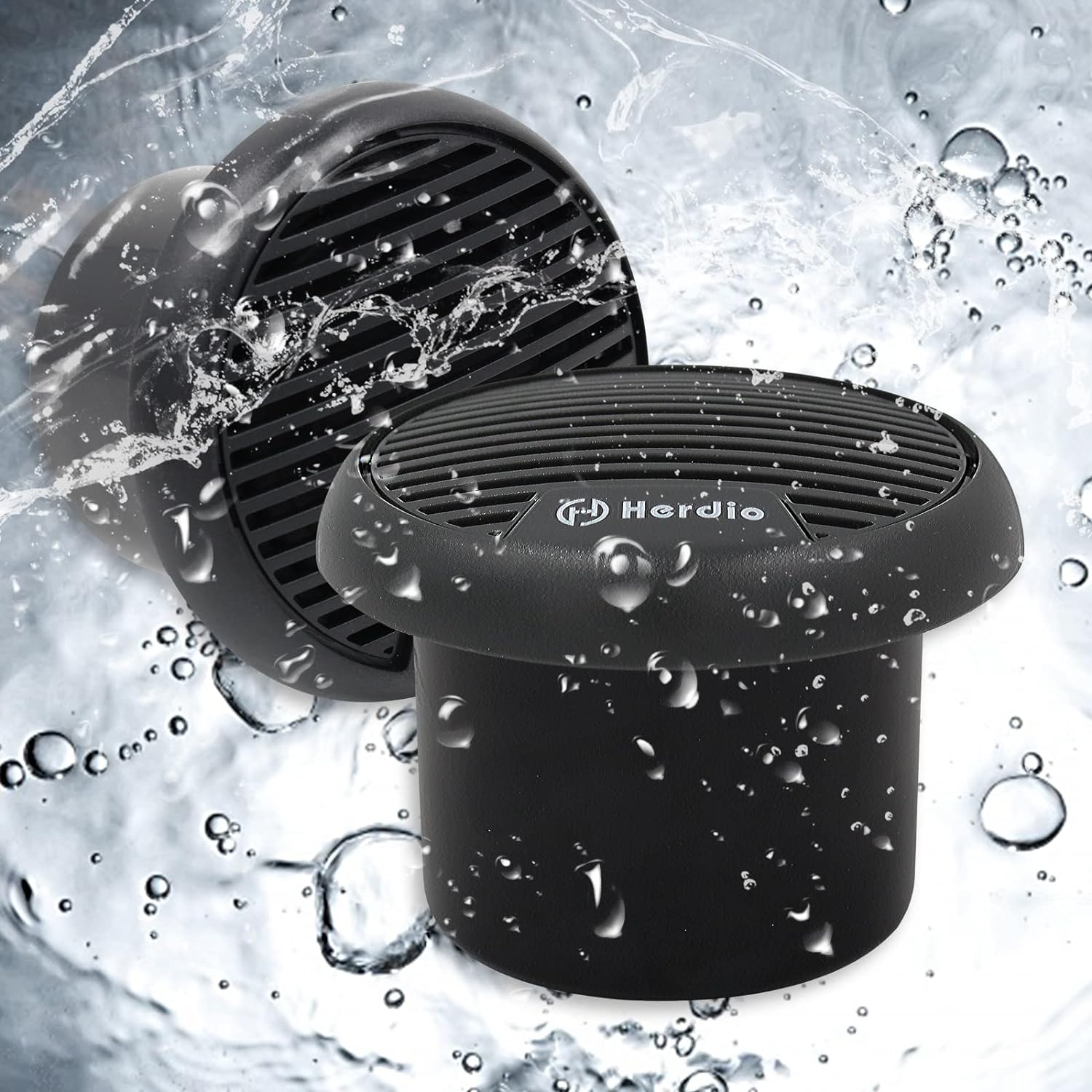 Herdio 2PCS 3'' Bluetooth Mari - Outdoor Power For Hot Tub のレビューと価格