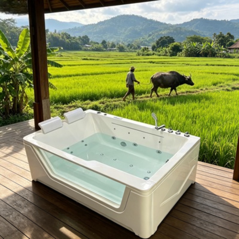 6 Person Acrylic Spa Hot Tub W - Outdoor Power For Hot Tub のレビューと価格
