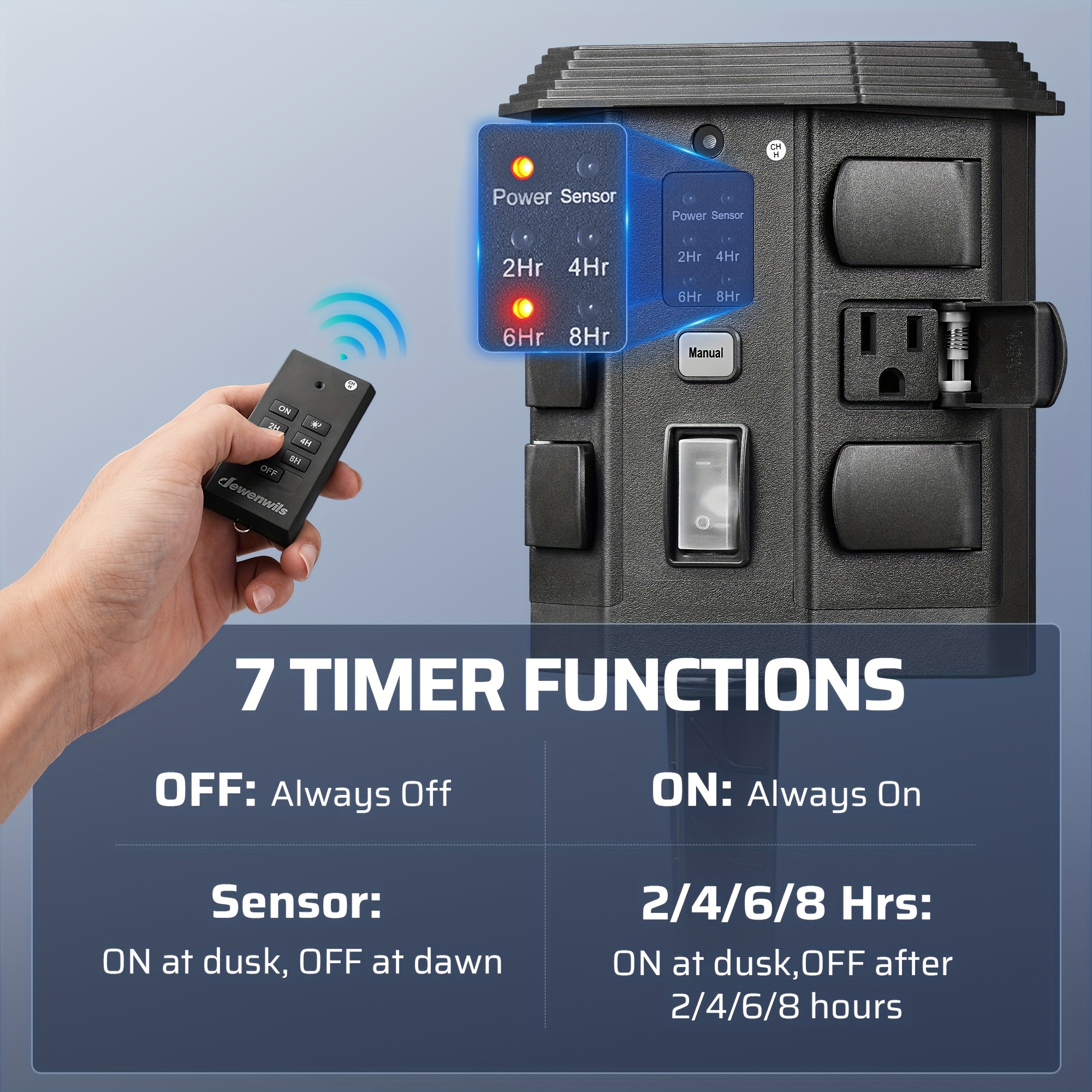 Outdoor Power Stake Timer, Out - Outdoor Power Timer のレビューと価格
