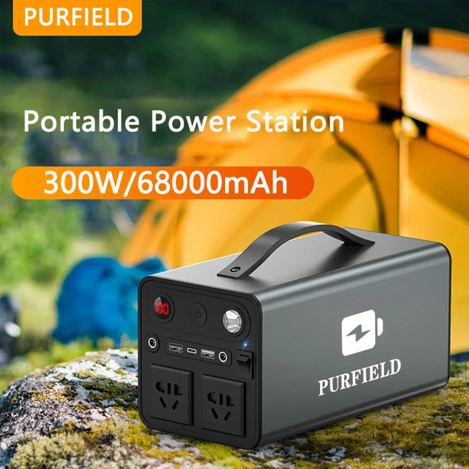 PURFIELD Portable Power 68000m - Outdoor Power Source のレビューと価格
