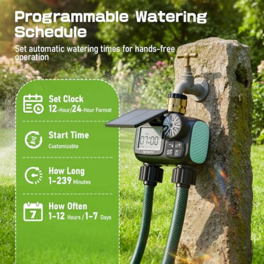 Garden hose timer for outdoor  - Outdoor Power Timer のレビューと価格