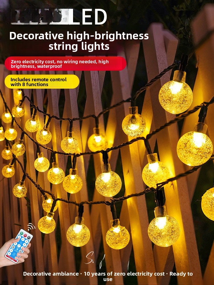 Solar Powered Outdoor String L - Outdoor Use Power Strip のレビューと価格
