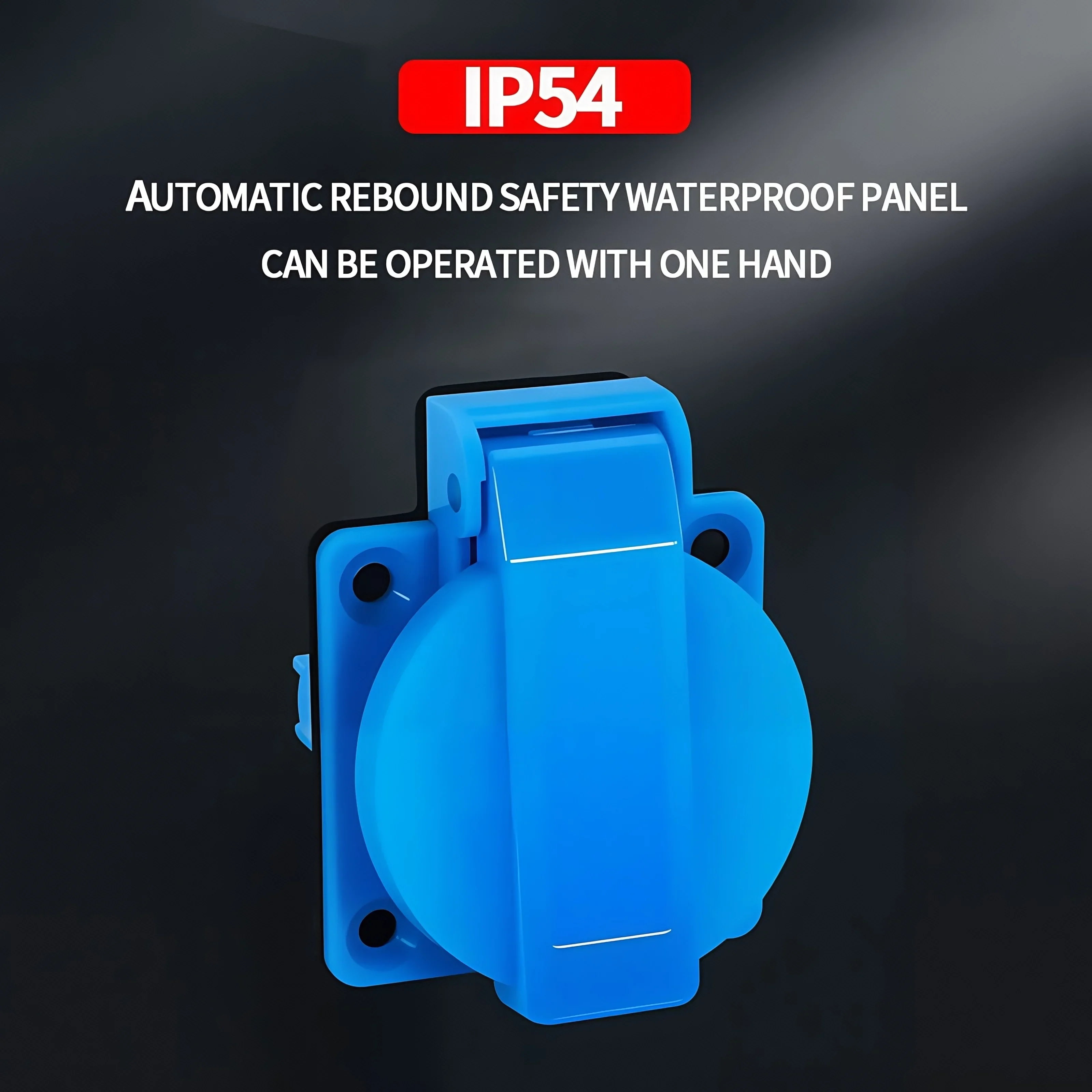 IP54 16A Waterproof Industrial - Outdoor Power Inlet Box のレビューと価格