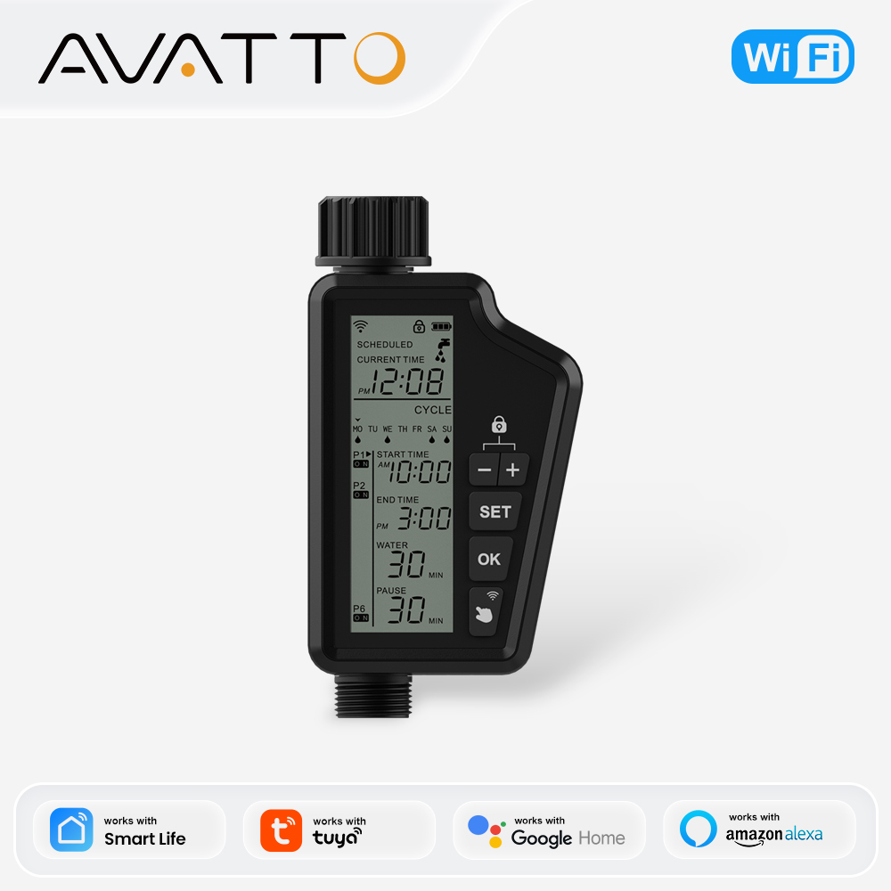 AVATTO Tuya WIFI Smart Garden  - Outdoor Power Timer のレビューと価格