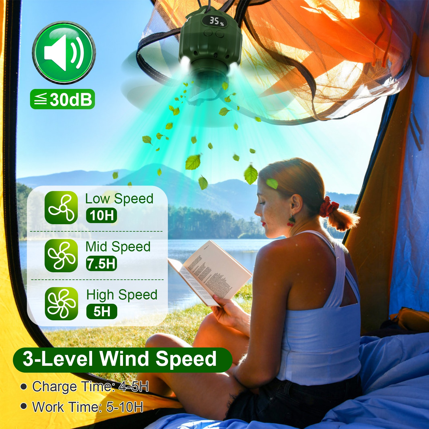 5200mAh 10400mAh 3-in-1 Campin - Outdoor Power Timer のレビューと価格