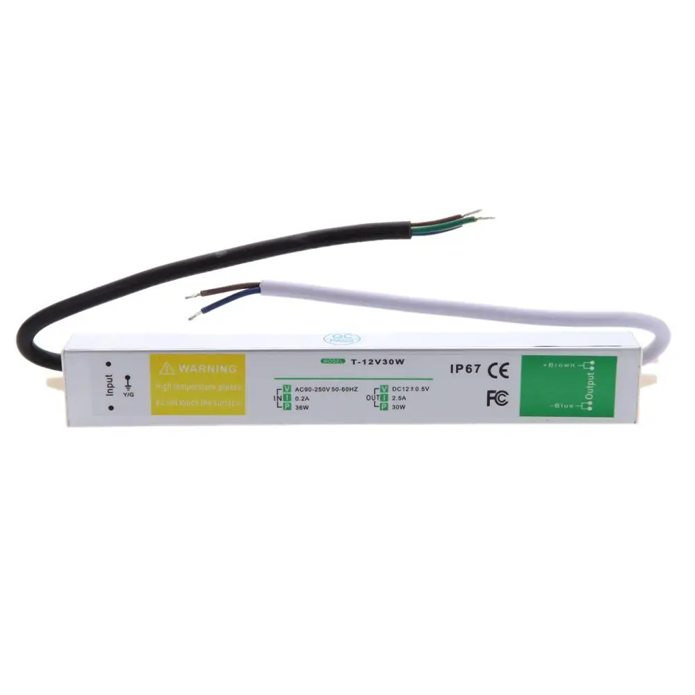 30W AC110 230V To DC 12V 24v D - Outdoor Use Power Strip のレビューと価格