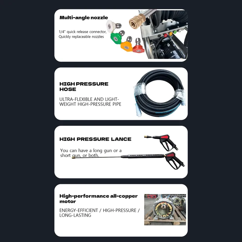 7.5KW 2900Psi 200Bar 20LPM Sta - Pressure Washer Electric のレビューと価格