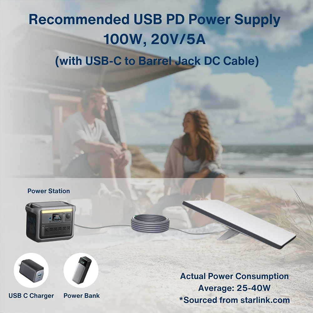 2m USB C to PD Power Cable for - Outdoor Power Jack のレビューと価格