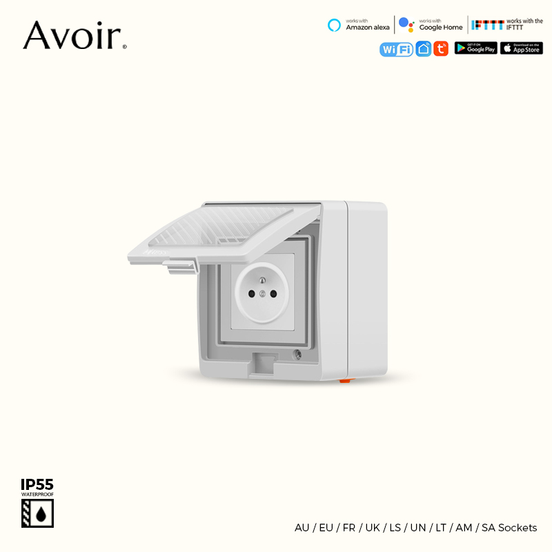Avoir Tuya Smart Waterproof Wi - Outdoor Power Inlet Box のレビューと価格