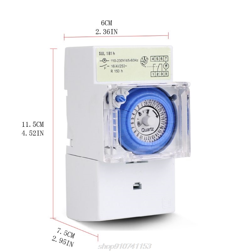 SUL181H Mechanical Timer 220V  - Outdoor Power Timer のレビューと価格