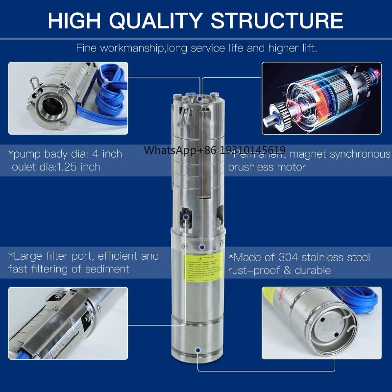 【From China】HZUSUN Solar Cell  - Water Pump Submersible のレビューと価格