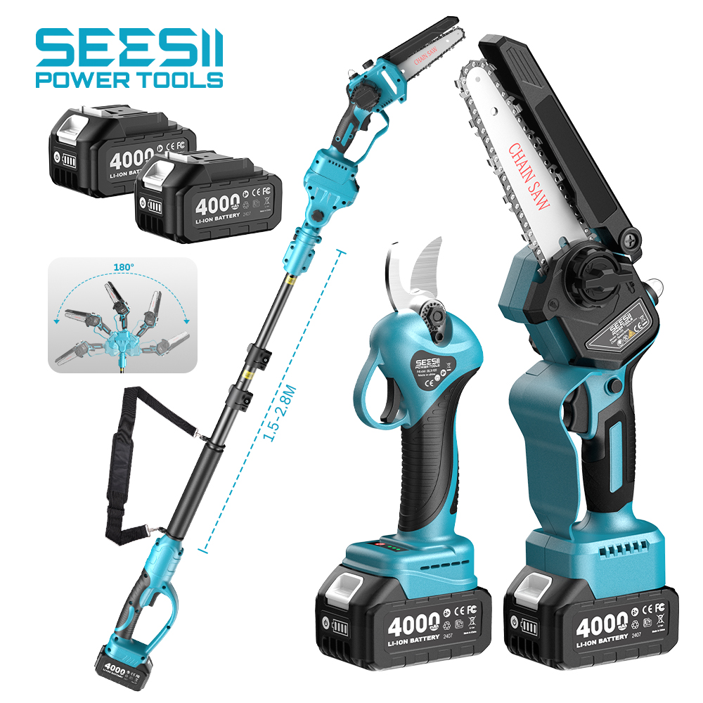 Seesii 3-in-1 Brushless Cordle - Pole Saw Cordless のレビューと価格