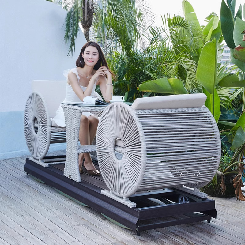 Modern Waterproof Double Wheel - Outdoor Power Recliner のレビューと価格