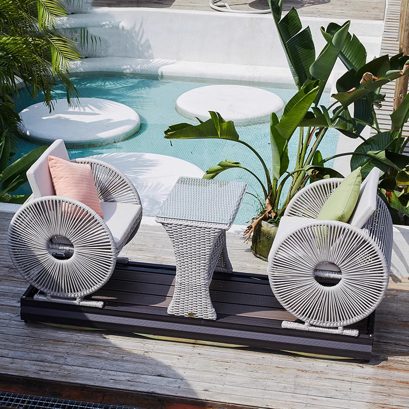 Modern Waterproof Double Wheel - Outdoor Power Recliner のレビューと価格