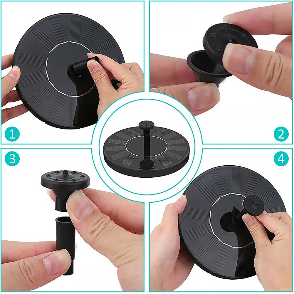13/16/18cm Solar - Powered Fou - Outdoor Power Source のレビューと価格