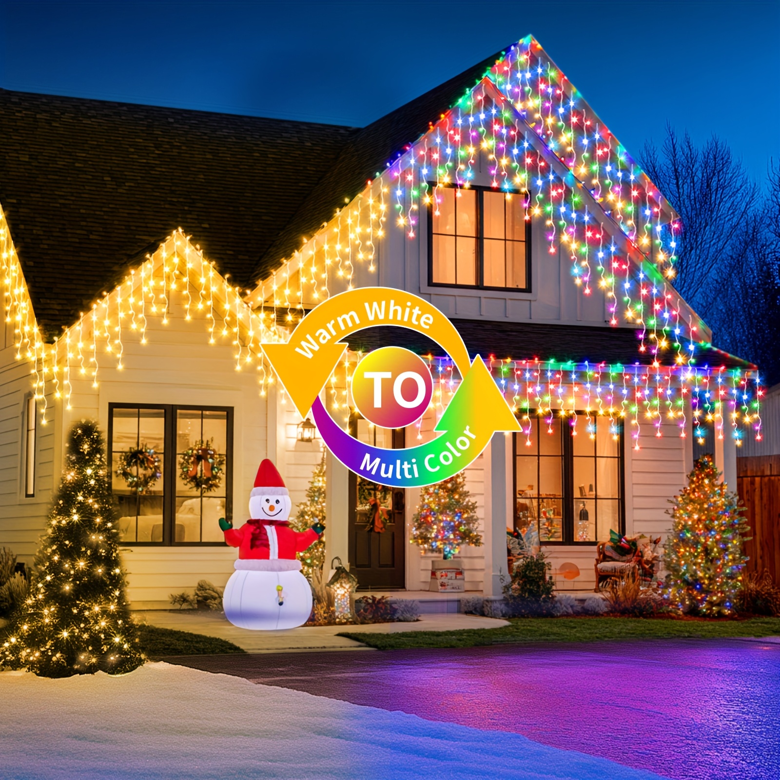 Solar-Powered Outdoor Icicle L - Outdoor Power Timer のレビューと価格