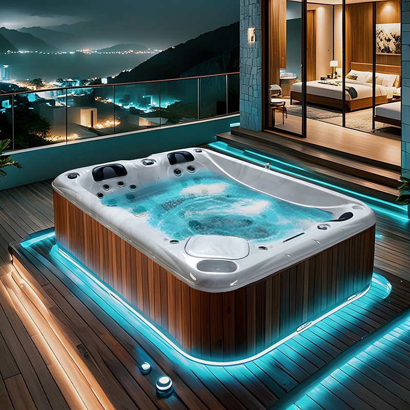 Luxury Relaxation Hot Tub Spa  - Outdoor Power For Hot Tub のレビューと価格