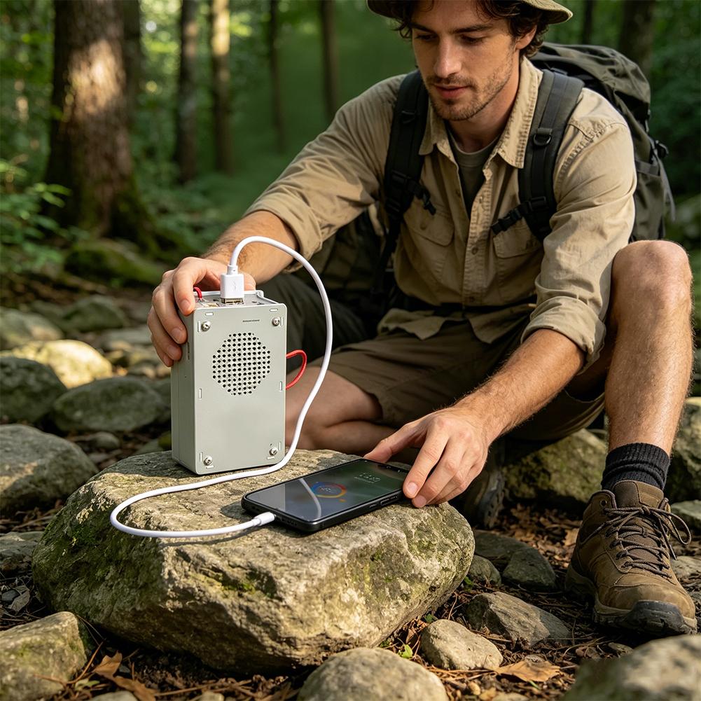 Outdoor Survival Hand Crank Po - Outdoor Power Source のレビューと価格