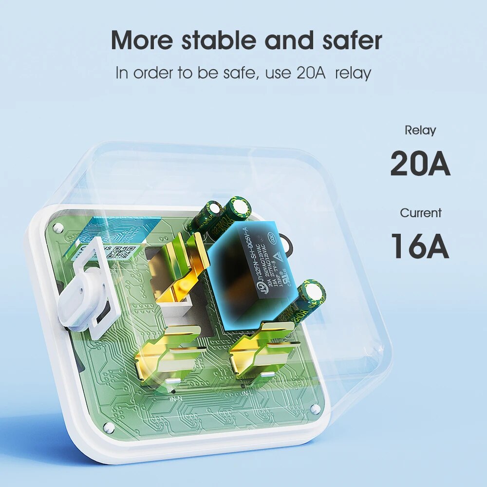 Tuya Smart Home Wireless WIFI  - Outdoor Power Timer のレビューと価格