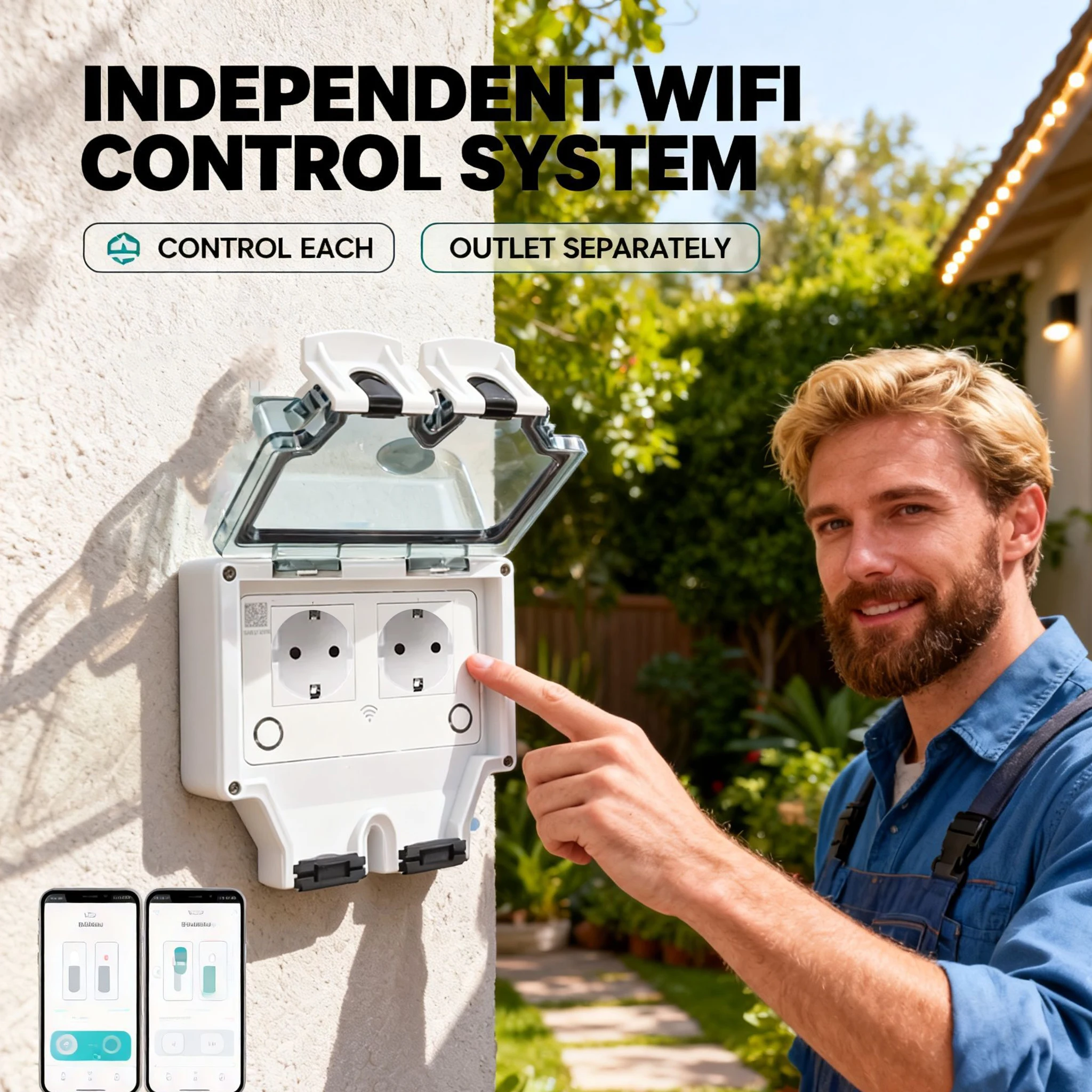Tuya Waterproof Electrical Wal - Outdoor Power Inlet Box のレビューと価格