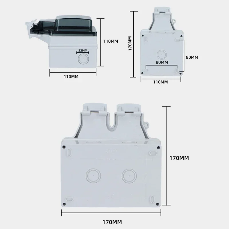 Tuya Waterproof Electrical Wal - Outdoor Power Inlet Box のレビューと価格