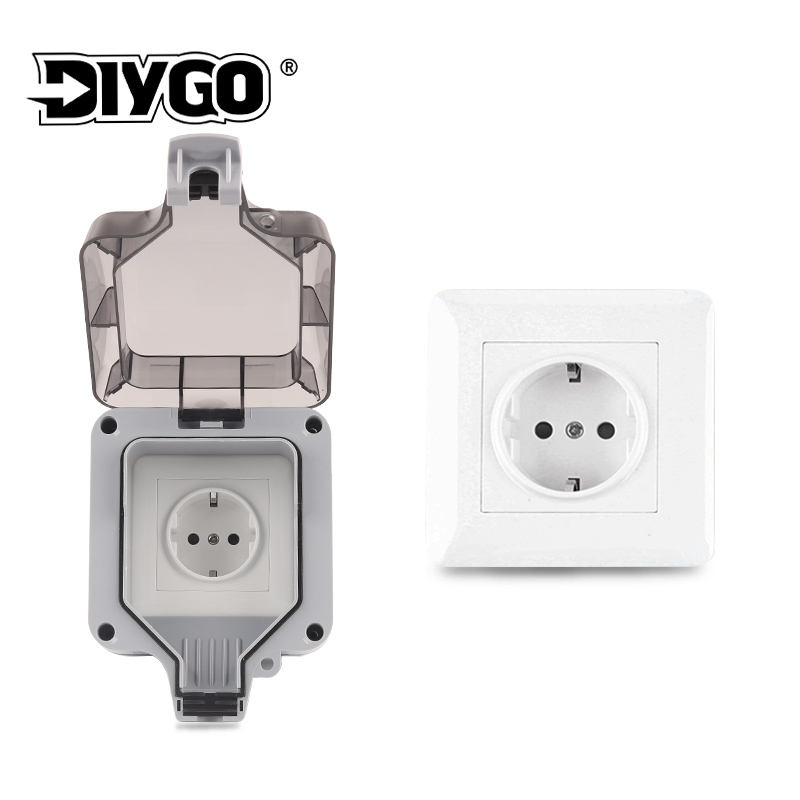 IP66 Outdoor Socket Wall Plug  - Outdoor Power Timer のレビューと価格