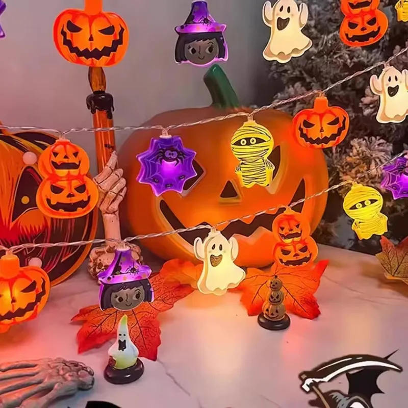 Halloween Party LED String Lig - Outdoor Power Jack のレビューと価格