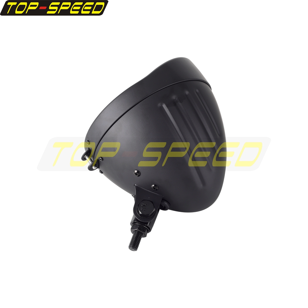 Black/Chrome Motorcycle Headla - Outdoor Power Products のレビューと価格